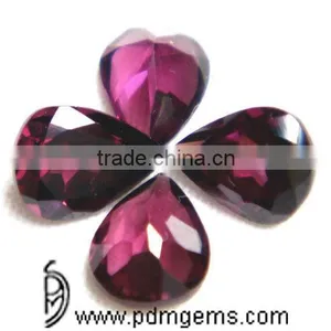 Rhodolite Garnet Pear Cut Faceted Lot For Silver Jewellery From Manufacturer thumbnail-1