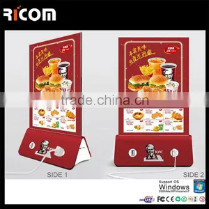 New Design Menu Holder Coffee Shop Power Bank Restaurant Power Bank thumbnail-4