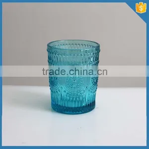 Factory Super Low Price Coloured Drinking Glass Cup for Water/wine/ice Cream/yogurt thumbnail-2