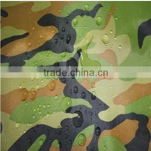 100% Polyester Roll of Waterproof Camouflage Fabric thumbnail-1