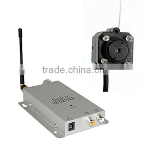 RY-203A Battery Operated Night Vision A/V Audio CCTV Hidden Color Security Wireless Camera With Receiver thumbnail-1