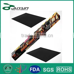 BBQ GRILL AND OVEN MATS AS SEEN ON TV SET OF 2 BLACK MATS thumbnail-4