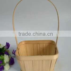 Bamboo Weaving Flower Hanging Basket thumbnail-5