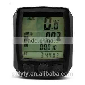 New Bike Bicycle Cycling Computer LCD Odometer Speedometer thumbnail-1