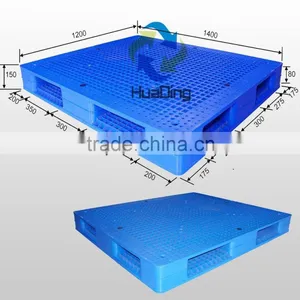 Cheap Heavy Duty HDPE Plastic Pallets for Sale 1300*1100mm Supplier's Choice thumbnail-1