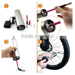 Innovative Mini Digital Bicycle Pump,the Newest Bike Accessory thumbnail-4