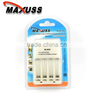 M805 AA AAA Ni-MH/Ni-Cd MAXUSS Battery Charger thumbnail-1