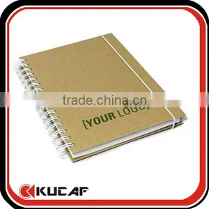 Custom Eco Friendly Cardboard Spiral Notebook thumbnail-1