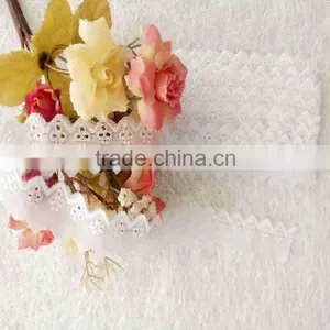 Fashionable White Cotton Lace Trimming T/C 2" Trimming Lace thumbnail-1