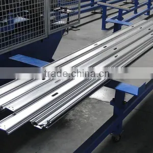 Galvanized Steel Color Metal Sectional Overhead Door Panel Sheet Making Machine , Automatic Garage Overhead Door Making Machine thumbnail-1