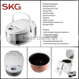 3L Electric Rice Cooker Kitchen Appliance thumbnail-5