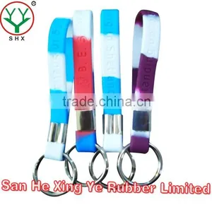 High-quality Useful Promotion Silicone Keychain thumbnail-1