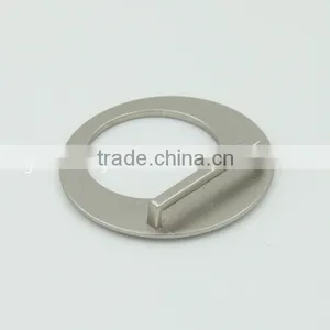 Custom Silver Plated Cloth Round Metal Badge thumbnail-4