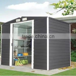 HW-1109 WOOD HORIZONTAL PANEL Apex Steel Storage Shed thumbnail-1