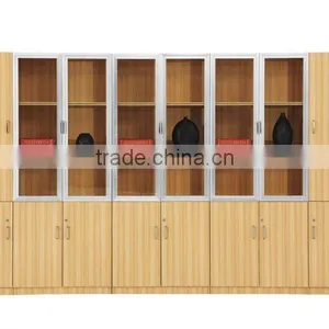 Modern Office Furniture Vertical Unique Wooden Filing Cabinet thumbnail-1