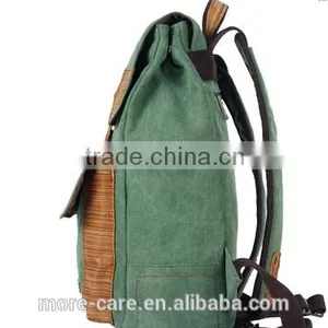 Men's Trendy Vintage Canvas Backpack thumbnail-3