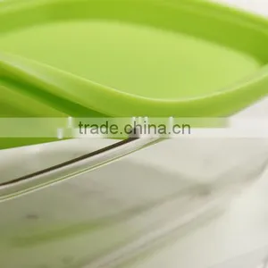 Kids Plastic Lunch Box Bento Keep Food for School thumbnail-4