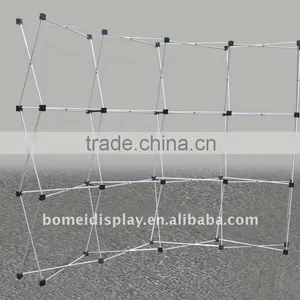 3*3 3*4 Curved or Straight Display Rack Metal Pop up Stand thumbnail-2