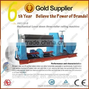 3 r Hydraulic Metal Plate Rolling Machine thumbnail-1