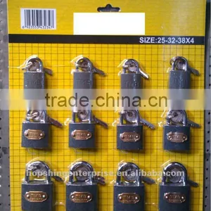 TMB Brand 25mm to 63mm Grey Iron Padlock thumbnail-1