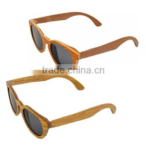 2016 Hot Sell Eco-friendly Wooden Sunglasses thumbnail-2