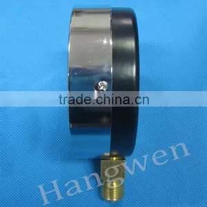 100mm Black Steel Case Dry Pressure Gauge With Blow Out Class 1 thumbnail-2