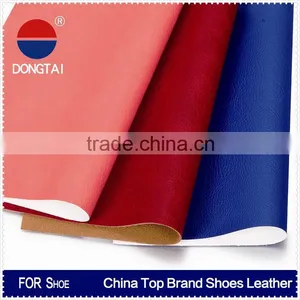 2015 Wholesale Artificial Shoe Leather Material Factory Direct Sale thumbnail-1