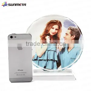 Wholesale Sublimation Crystal Wedding Decoration Gift Showpieces For Wedding Pictures thumbnail-2