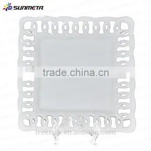 Sublimation Ceramic Plate With Customer's Photos Heat Printing Plate thumbnail-2