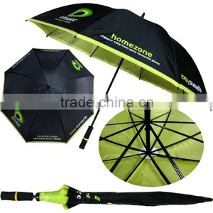 Double Layers Golf Advertising Umbrella thumbnail-1
