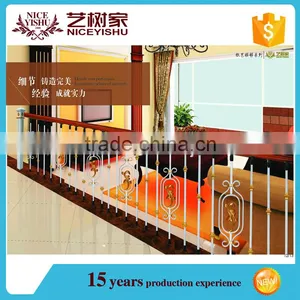 Wholesale Outdoor Wrought Iron Stair Railing, Balustrade, Iron Baluster With Good Price thumbnail-4
