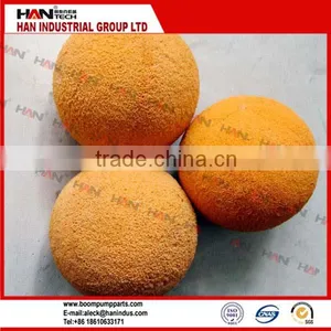Low Price With High Quality Cleaning Rubber Sponge Ball Concrete Hard Cleaning Sponge thumbnail-3