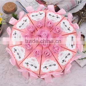 Hot Sale Lovely Wedding Favor Box Wedding Candy Box Gift Box thumbnail-4