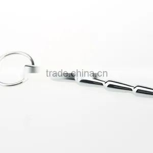 CTDA-013 Male Stainless Steel Soft Silicone Urethral Stretching Tube Urethra Metals Urine Catheter thumbnail-4