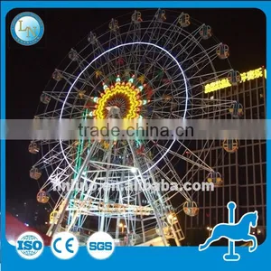 2016 Discount Playground China Manufacturers Amusement Park Rides Ferris Wheel Rides for Sale thumbnail-5