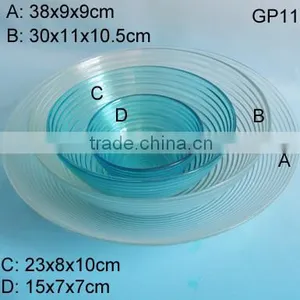 4pcs Set Food Grade Glass Bowl for Appetizer thumbnail-1