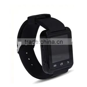 Smart Watch U8 Bluetooth Call SMS Reminder Pedometer For OS Android Phones Black thumbnail-5