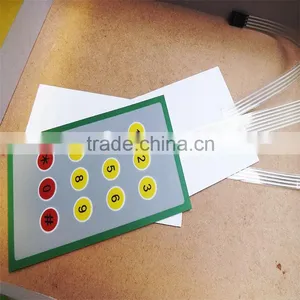 Electronic Single Button Mini Membrane Switch thumbnail-6