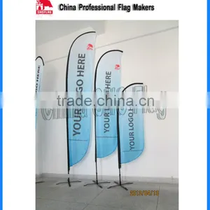2014 Hot Sell Promotion Feather/Beach Flags thumbnail-1