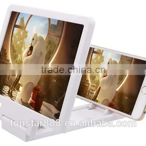 2015 New Arrived Universal Foldable 3D Mobile Phone Screen Magnifier, Mobile Phone Magnifier With Stand thumbnail-5