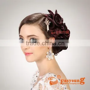 Bride Wedding Hair Products, Synthetic Beauty Salon Hair Accessories thumbnail-1