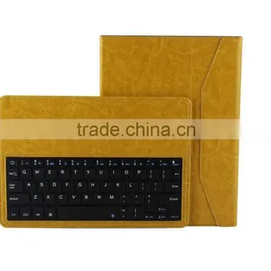 PU Leather Case With Wireless Keyboard for Tablet pc IPad Air-IP205F thumbnail-3