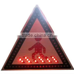 Solar Powered Pedestrian Traffic Signal Board thumbnail-3