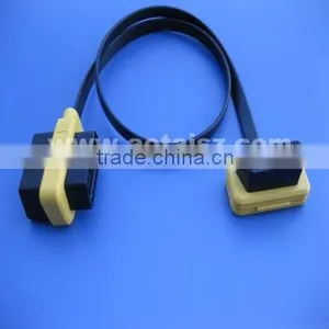 8C Obd Pass Through Male/female to Female Flat Cable for Car Diagnostic thumbnail-4