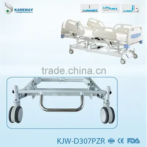Cheap Adjustable Mechanical Al-alloy Side Rails Hospital Bed for Paralyzed Patients thumbnail-5