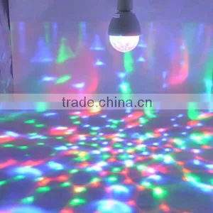 3W RGB Rotation LED Family Disco Party Effect Light Small Gifts thumbnail-2