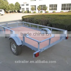 Flat Trailer With Plywood for Goods F-48 thumbnail-3