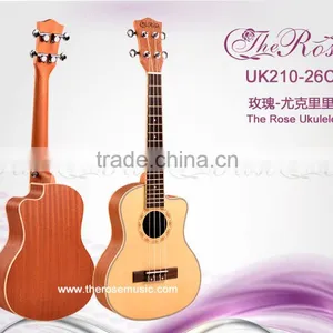 26 Inch Cutaway Ukulele China High Quality Cheap Wooden Guitar (UK210-26C) thumbnail-1