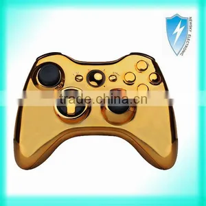 Gold Controller Shell Kit With Transformable DPad for Wireless Xbox 360 Controller thumbnail-1
