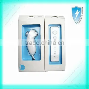 Controller Nunchuck Remote Control for Wii With Motion Plus thumbnail-1